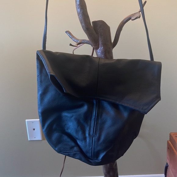 Genuine handmade leather black purse. Never used! Great condition! - Picture 6 of 8